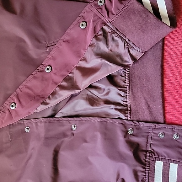 Goodfellow & Co. Maroon bomber jacket size L women's - Picture 9 of 11